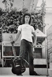 gerardo celentano holding guitar